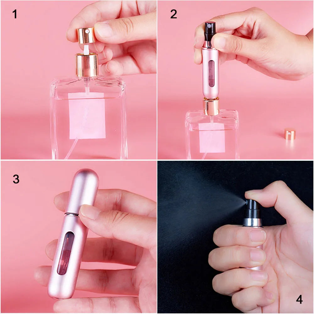 MiniMist: Portable Perfume Atomizer